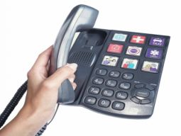 HESTEC – TÉLÉPHONE AVEC 9 TOUCHES MÉMOIRES