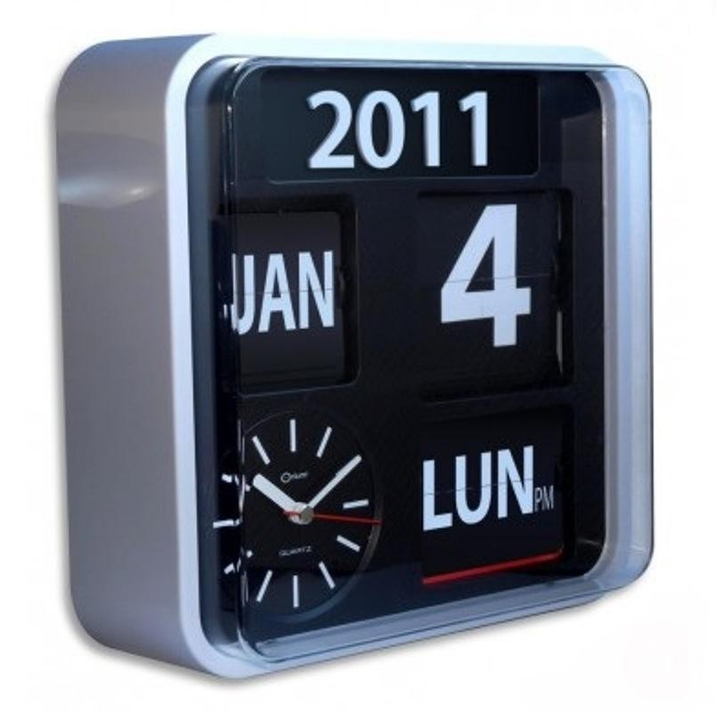 ORIUM – HORLOGE CALENDRIER FLIP FLAP