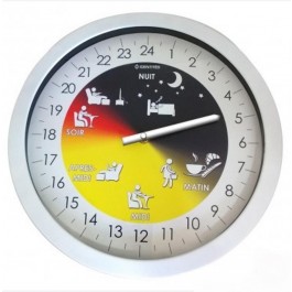IDENTITÉS – HORLOGE 24 HEURES